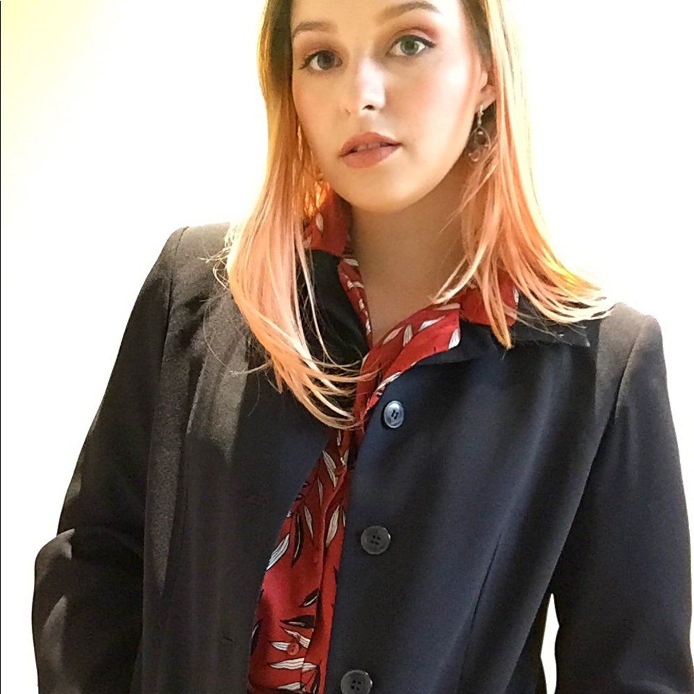 1980’s vintage black blazer - Chaus - M